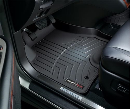 Picture of WeatherTech 443281 WeatherTech DigitalFit Front Floor Liners (Black) - 443281