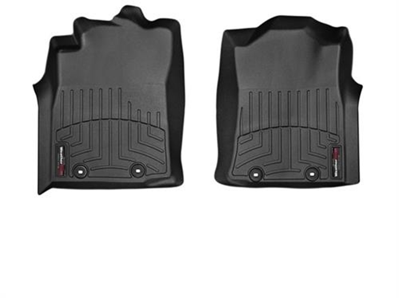 Picture of WeatherTech 446551 WeatherTech DigitalFit Front Floor Liners (Black) - 446551