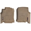 Picture of WeatherTech 450111 WeatherTech DigitalFit Front Floor Liners (Tan) - 450111