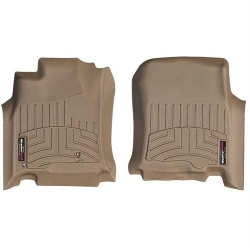 Picture of WeatherTech 450111 WeatherTech DigitalFit Front Floor Liners (Tan) - 450111