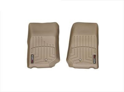 Picture of WeatherTech 455731 WeatherTech DigitalFit Front Floor Liners (Tan) - 455731