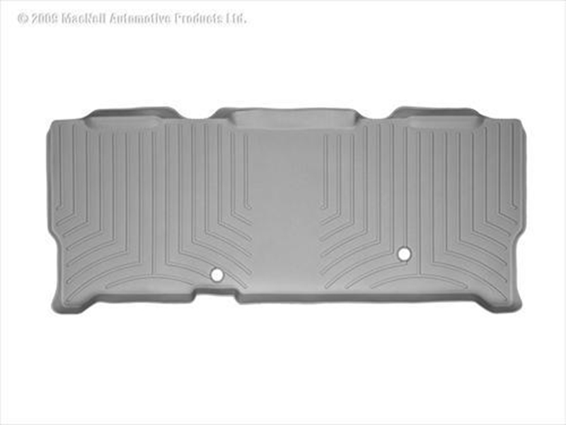 Picture of WeatherTech 460023 WeatherTech DigitalFit Rear Floor Liners (Gray) - 460023