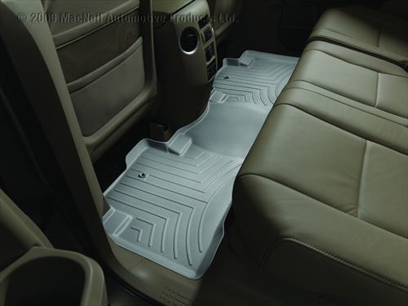 Picture of WeatherTech 461742 WeatherTech DigitalFit Rear Floor Liners (Gray) - 461742