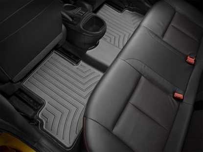 Picture of WeatherTech 445042 WeatherTech DigitalFit Rear Floor Liners (Black) - 445042