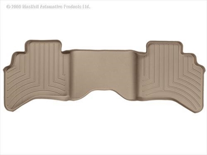 Picture of WeatherTech 450042 WeatherTech DigitalFit Rear Floor Liners (Tan) - 450042