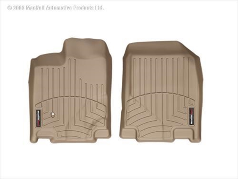 Picture of WeatherTech 451101 WeatherTech DigitalFit Front Floor Liners (Tan) - 451101