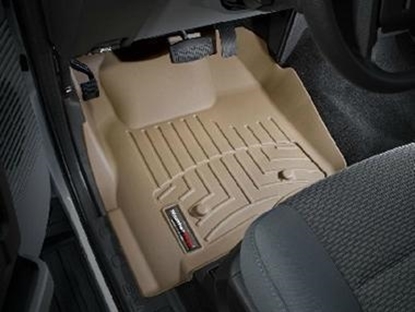 Picture of WeatherTech 453051 WeatherTech DigitalFit Front Floor Liners (Tan) - 453051