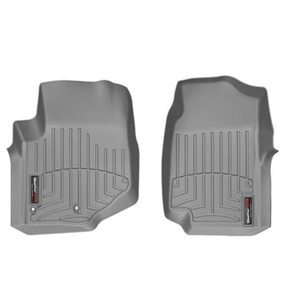 Picture of WeatherTech 460071 WeatherTech DigitalFit Front Floor Liners (Gray) - 460071