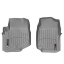 Picture of WeatherTech 460071 WeatherTech DigitalFit Front Floor Liners (Gray) - 460071