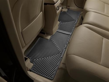 Picture of WeatherTech W132 WeatherTech All Weather Rear Rubber Floor Mats (Black) - W132