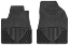 Picture of WeatherTech W148 WeatherTech All Weather Front Rubber Floor Mats (Black) - W148