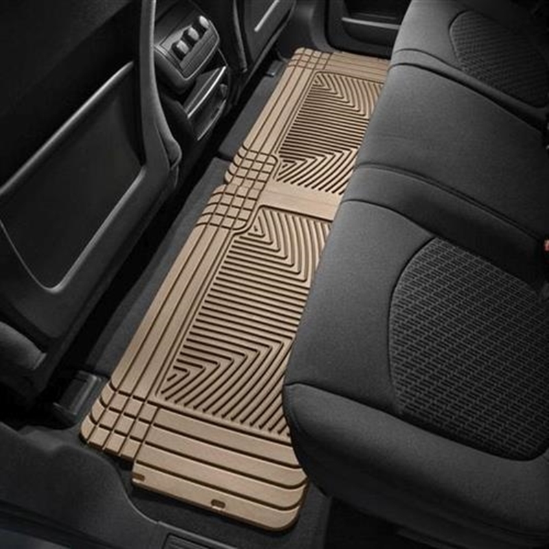 Picture of WeatherTech W25TN WeatherTech All Weather Rear Rubber Floor Mats (Tan) - W25TN