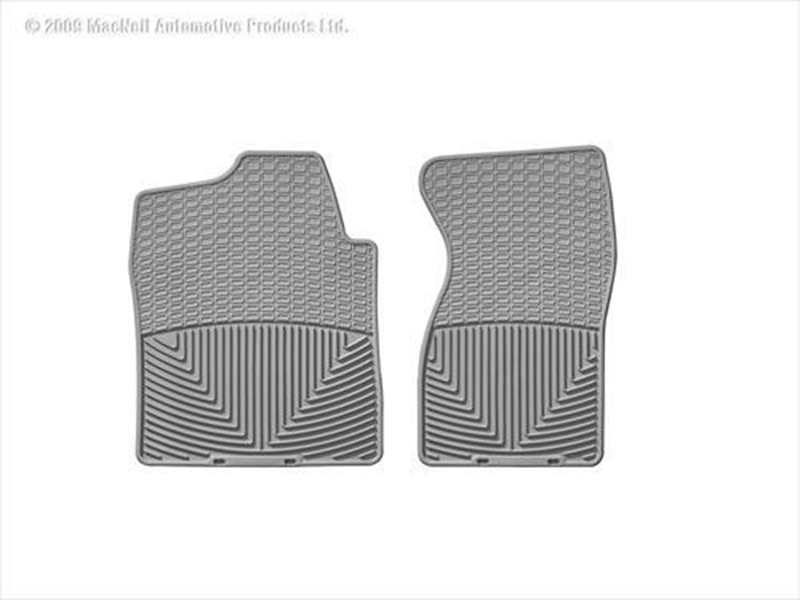 Picture of WeatherTech W26GR WeatherTech All Weather Front Rubber Floor Mats (Gray) - W26GR