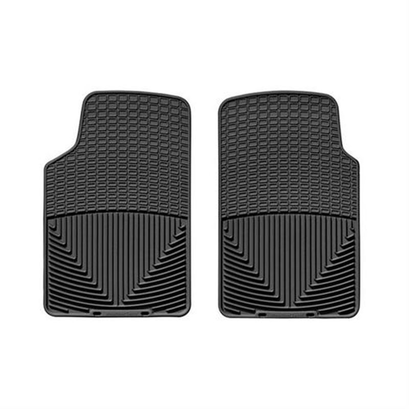 Picture of WeatherTech W3 WeatherTech All Weather Front Rubber Floor Mats (Black) - W3