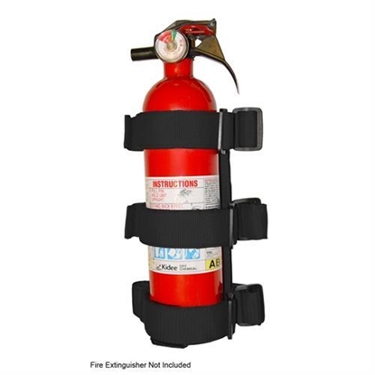 Picture of Rugged Ridge 13305.21 Rugged Ridge Fire Extinguisher Holder (Black) - 13305.21