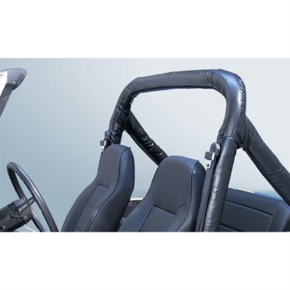 Picture of Rugged Ridge 13610.01 Rugged Ridge Roll Bar Cover Kit (Black) - 13610.01