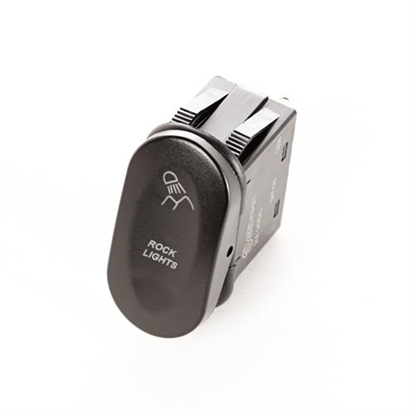 Picture of Rugged Ridge 17235.07 2-Position Rocker Switch with Laser Etch Rock Lights 17235.07