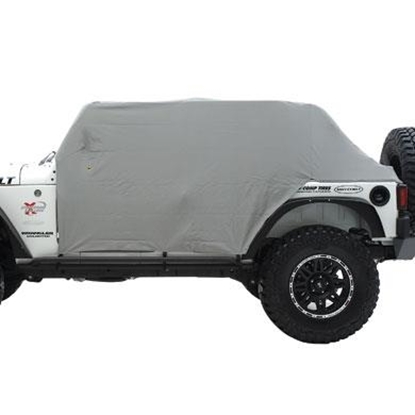 Picture of Smittybilt 1059 Smittybilt Water-Resistant Cab Cover with Door Flaps (Gray) - 1059