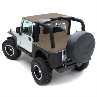 Picture of Smittybilt 761017 Smittybilt Jeep Tonneau Cover in Spice - 761017