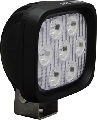 Picture of Vision X Lighting 9121635 Vision X Lighting 4 Inch Square Utility Market Blue LED Black Work Light - Wide Beam - 9121635