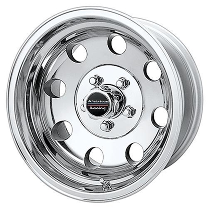 Picture of American Racing Wheels AR1725765 American Racing BAJA, 15x7 Wheel with 5 on 4.5 Bolt Pattern - Polished - AR1725765