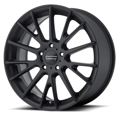 Picture of American Racing Wheels AR90457012740 American Racing AR904, 15x7 Wheel with 5 on 4.5 Bolt Pattern - Black - AR90457012740