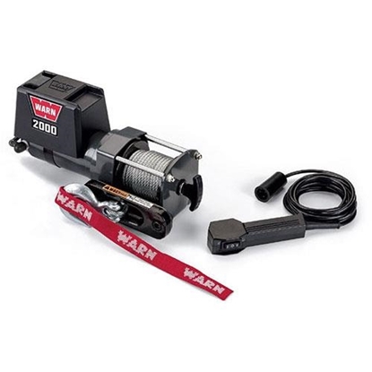Picture of Warn 92000 Warn 2000 DC Powered Utility 2000lb Winch - 92000
