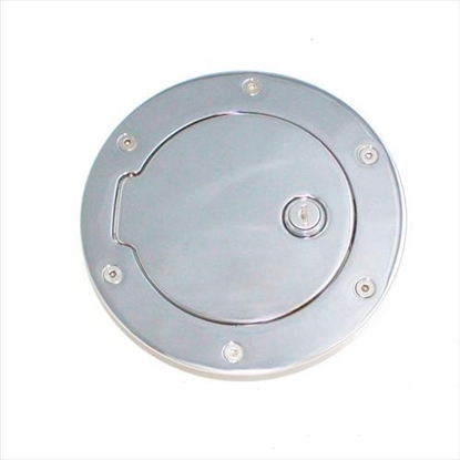 Picture of AMI 6047CL AMI Fuel Door Cover (Chrome) - 6047CL