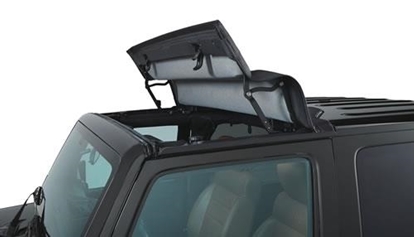 Picture of Bestop 52450-17 Bestop Sunrider for Hardtop (Matte Black Twill) - 52450-17