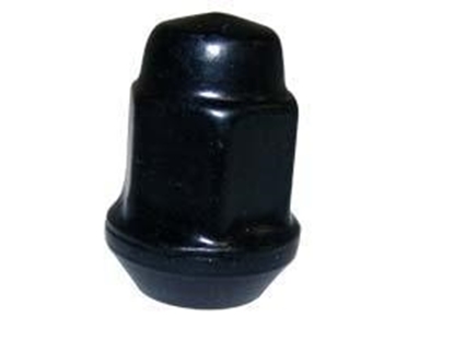 Picture of Crown Automotive J4006956BLK Crown Automotive 1/2 Inch-20 Black Lug Nut (Black) - J4006956BLK