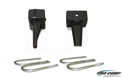 Picture of Pro Comp Suspension 22258 Pro Comp 3.5 Inch Rear Lift Block with U-Bolt Kit - 22258