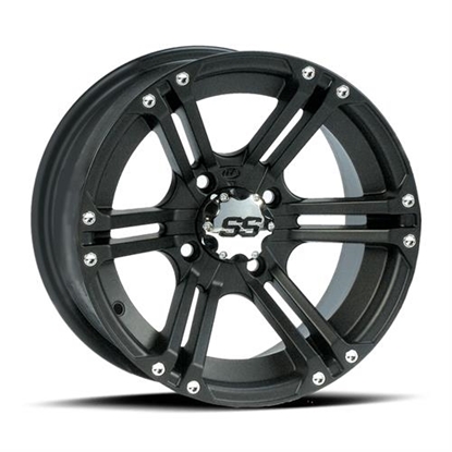 Picture of ITP 12SS409 ITP SS212 12x7 Wheel with 4 on 115 Bolt Pattern (Black) - 12SS409