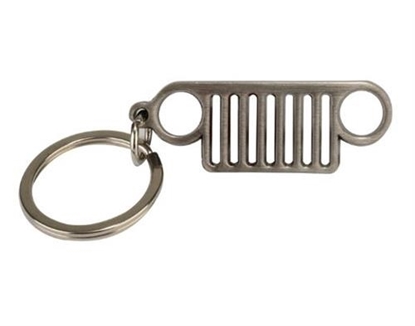 Picture of Jeep 11EW1 Jeep Grille Key Chain (Raw) - 11EW1