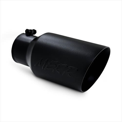 Picture of MBRP T5072BLK MBRP Dual Walled Angled Exhaust Tip (Chrome) - T5072BLK