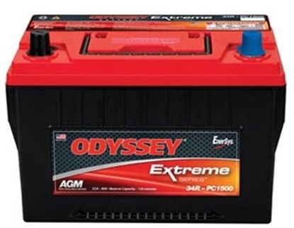 Picture of Odyssey Batteries 34R-PC1500T Odyssey Batteries Extreme Series, Group 34R, 880 CCA, Top Post - 34R-PC1500T