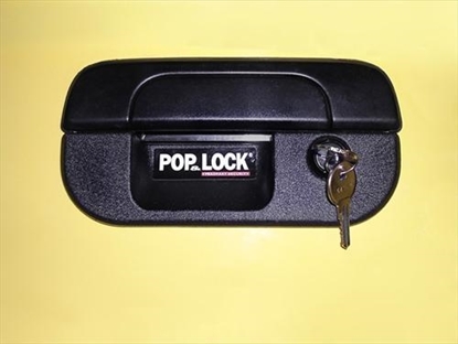 Picture of POP N lock PL5100 POP N lock Manual Tailgate Lock - Black - PL5100