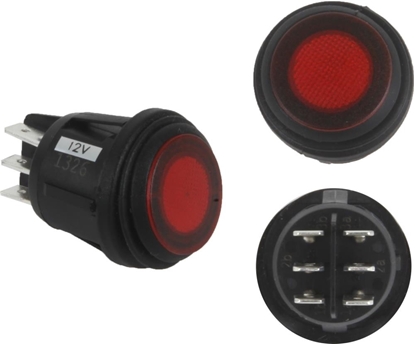 Picture of Rigid Industries 40181 Rigid Industries Cherry Rocker Switch 3 Position - 40181