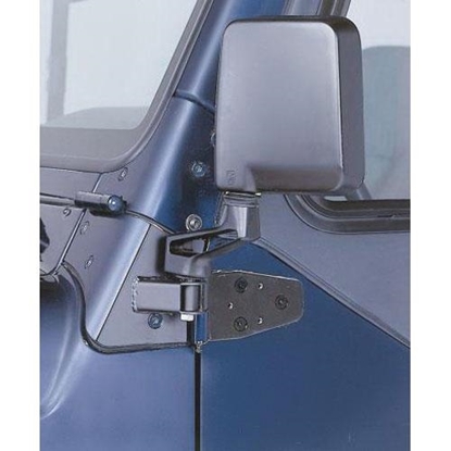 Picture of Rampage 8685 Rampage Mirror Relocation Brackets (Black) - 8685