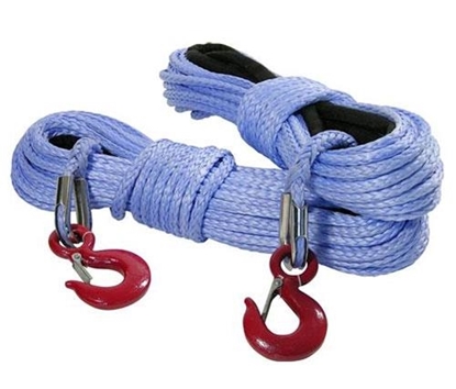 Picture of Smittybilt 97780 Smittybilt 8,000 Pound XRC Synthetic Winch Rope, 100 Foot Length (Gray) - 97780