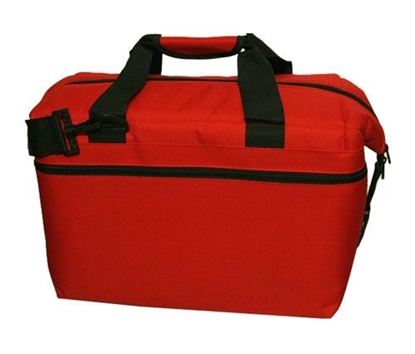 Picture of AO Coolers AO48RD AO Coolers 48-pack Canvas Cooler (Red) - AO48RD