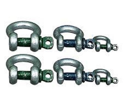 Picture of ARB 4x4 Accessories 207B ARB D-Shackle (Zinc coated) - ARB207B