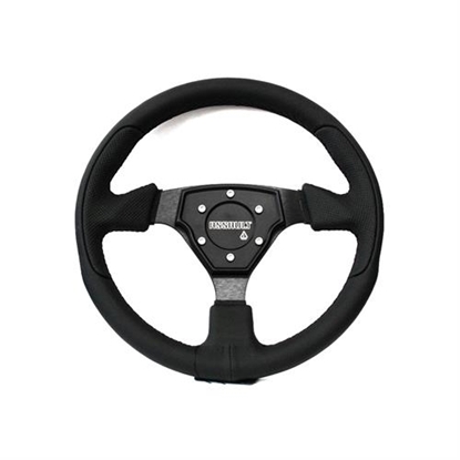 Picture of Assault Industries 101005SW0107 Assault Industries Tomahawk Steering Wheel - Orange Stitching - 101005SW0107