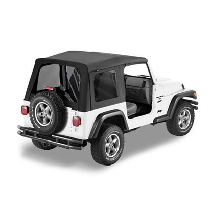 Picture of Bestop 51180-15 Bestop Replace-a-Top with Tinted Windows (Black Denim) - 51180-15