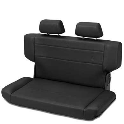 Picture of Bestop 39435-01 Bestop Trailmax II Fold and Tumble Rear Seat (Black) - 39435-01