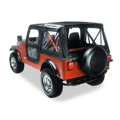 Picture of Bestop 51118-01 Bestop Replace-a-Top with Clear Windows (Black) - 51118-01