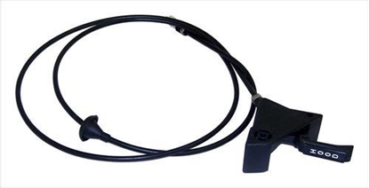 Picture of Crown Automotive J5758027 Crown Automotive Hood Release Cable (Black) - J5758027
