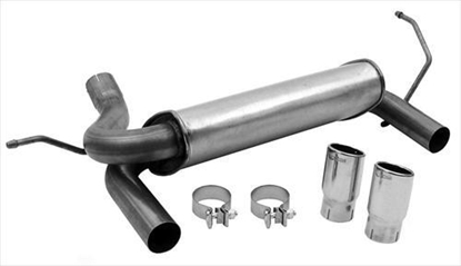 Picture of Dynomax Exhaust 39510 Dynomax Stainless Steel Axle-Back Exhaust System - 39510