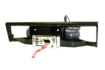Picture of Fab Fours M1650-1 Fab Fours Ranch Winch Tray (Black) - M1650-1