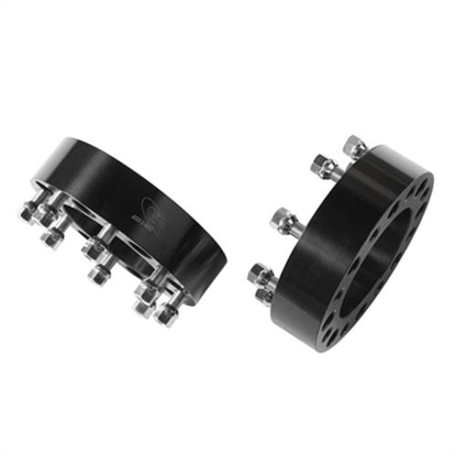 Picture of G2 Axle and Gear 93-82-200 G2 8x6.5 Inch GM Bolt Pattern with 2 Inch Offset Wheel Spacers (Black) - 93-82-200