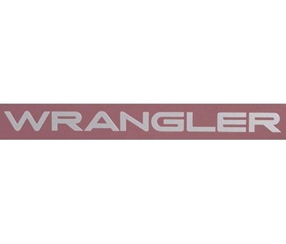 Picture of Jeep 5FC83TA2 Jeep Wrangler Decal (Silver) - 5FC83TA2